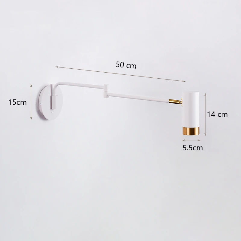 

Настенная лампа WGNUUC чёрно-белая E27