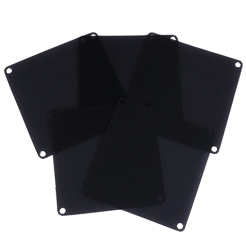 

5Pcs 140mm PVC PC Fan Dustproof Case Computer Cooler Cover Mesh Dust Filter