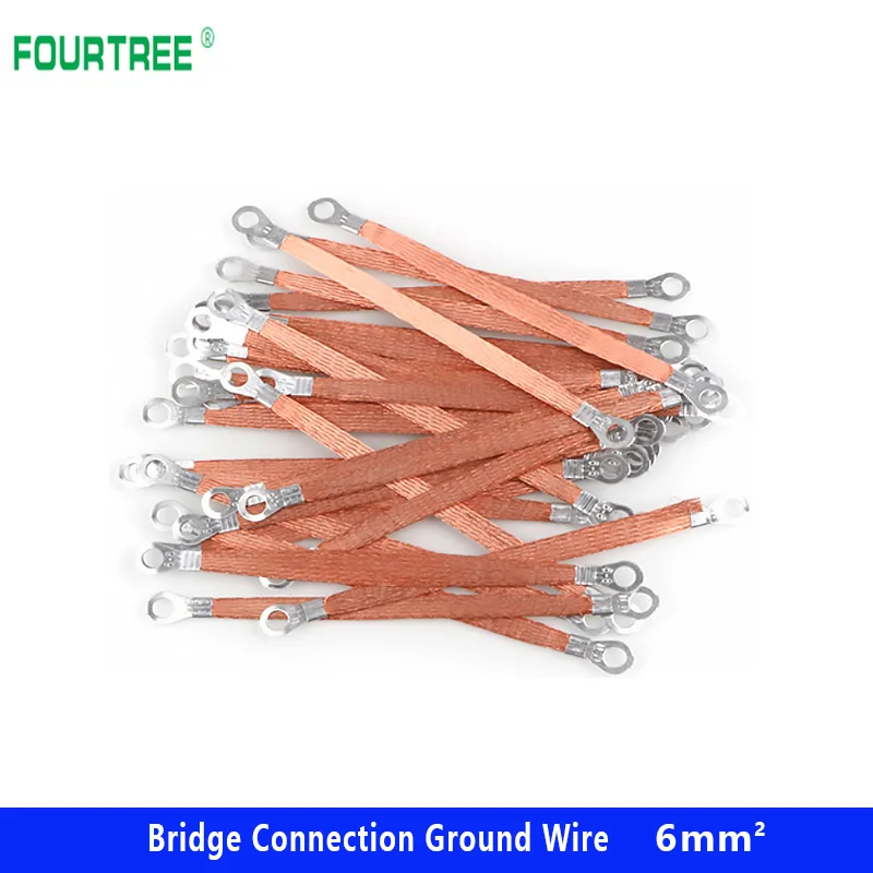 Кабель для соединения проводов заземления Плакированный медью алюминий 4