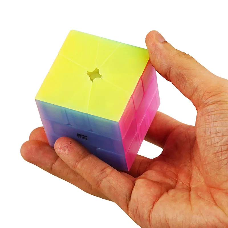 QiYi SQ1 трехслойная игрушка Cubo Magico для взрослых подарок детей Профессиональная