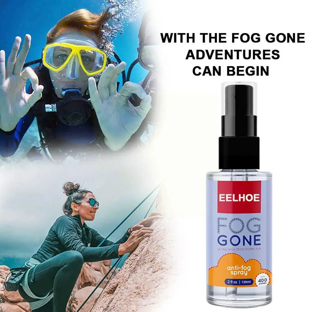 

120ml Long Lasting Anti-fog Anti Fog Glass Spray Liquid Window For glasses Lens Windshield Bathroom Mobile Phone Screen Gla U9R4