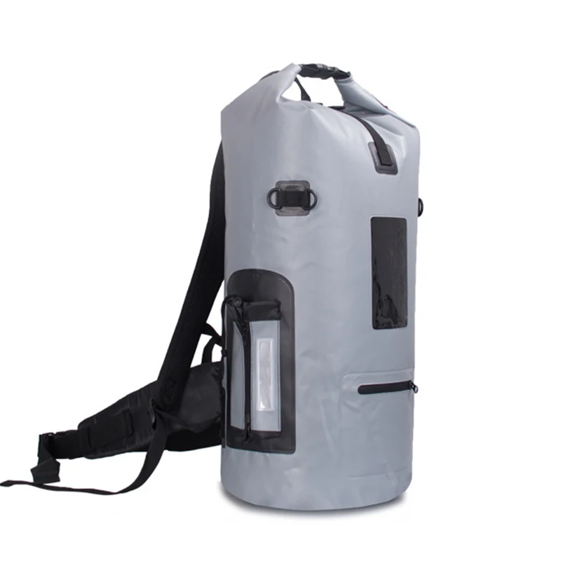 40L Water Resistant Diving Bag Drybags Folding Bucket Fishing Camping Sink Bag for Boat Kayak Equipment Waterproof Ocean Pack