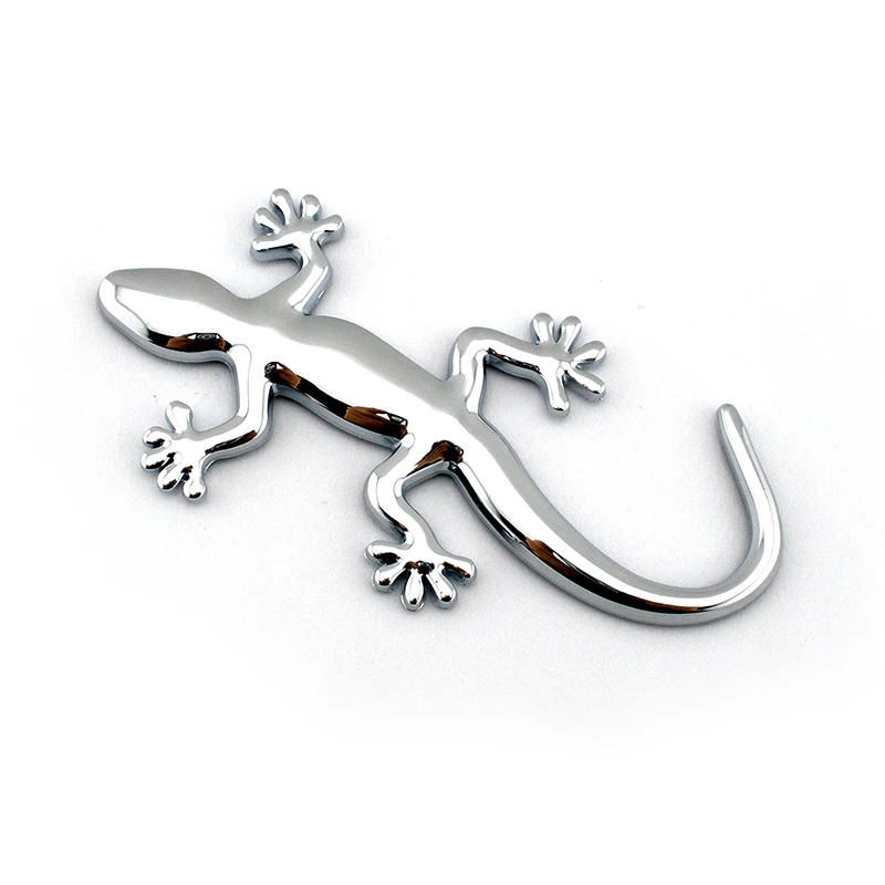 Высококачественный Красный значок gecko из АБС-пластика 3d хромированный пластик