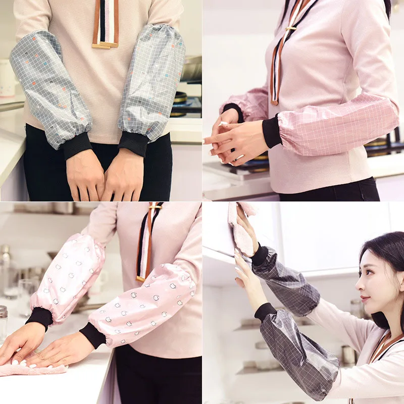 1 шт. водонепроницаемые манжеты из полиэстера для уборки дома | Дом и сад