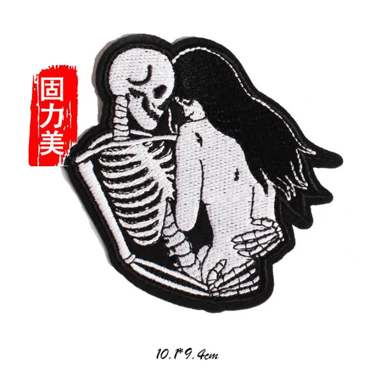 3 шт. красота с черепом чувствовать себя в любви глажка на патч | Дом и сад