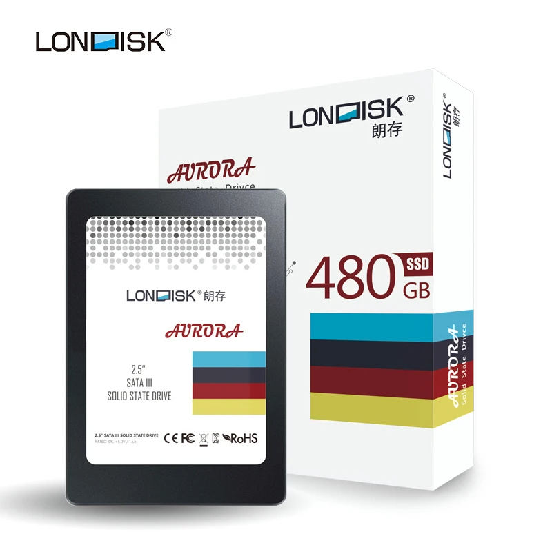 Твердотельный накопитель LONDISK SSD 480 ГБ SATA 3 0 внутренний жесткий диск 2 5 для