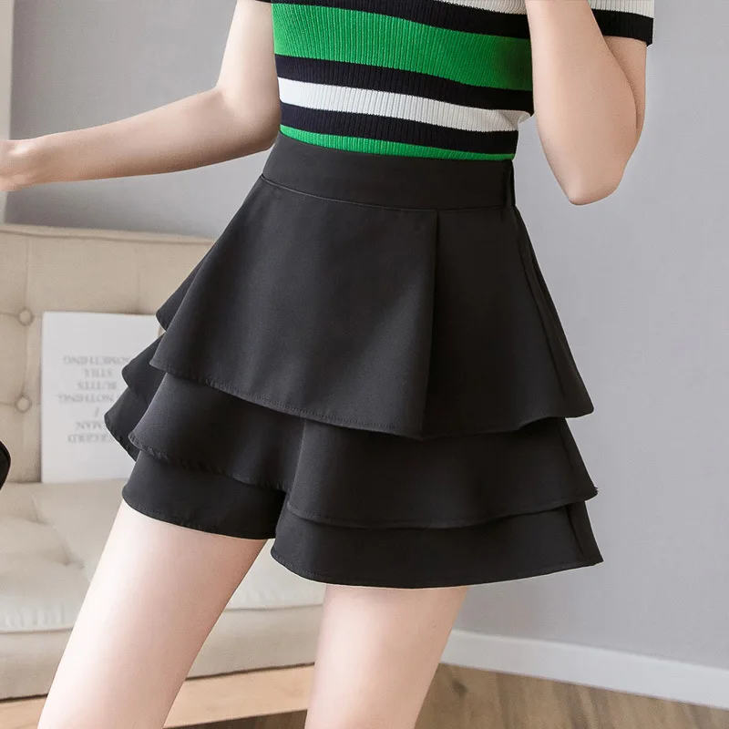 Корейский стиль высокая талия короткие офисные женские розовые шорты фестиваль