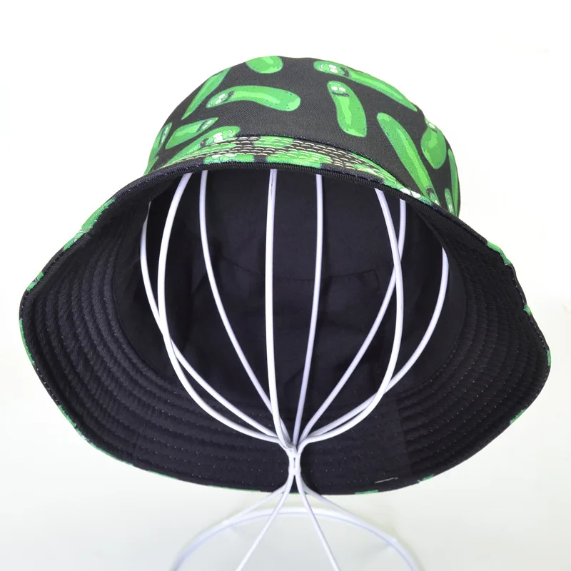 Mr.meeseeks Cucumber Pickle Man Cosplay Costume Hat Cap For Adults Gifts | Animation Derivatives/Peripheral Products