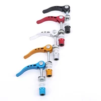 1pc bicycle quick release aluminium bike seat post clamp seatpost mountain bike seat tube clamp bicycle accessories