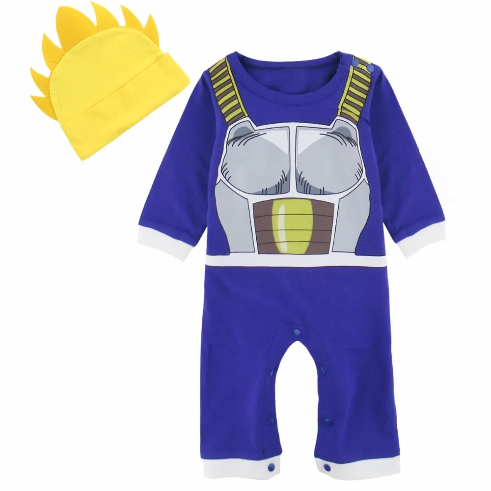 2 предмета в комплекте для маленьких мальчиков костюм комбинезон Косплэй наряд