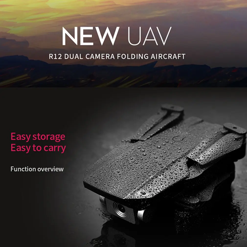 

R12 4K 1080P HD, Wi-Fi, FPV