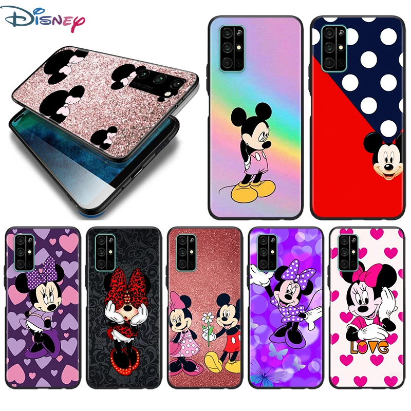 

Silicone Cover Cute Mickey Mouse For Huawei Honor 9C 9N 9X 9S 9A 9 8 8A 10 10i 10X X10 V30 V20 V9 View 20 Pro LitePhone case