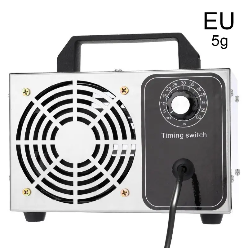 

5g Portable Ozone Generator Disinfection Machine Air Cleaner Water Sterilization Purifier Dropshipping