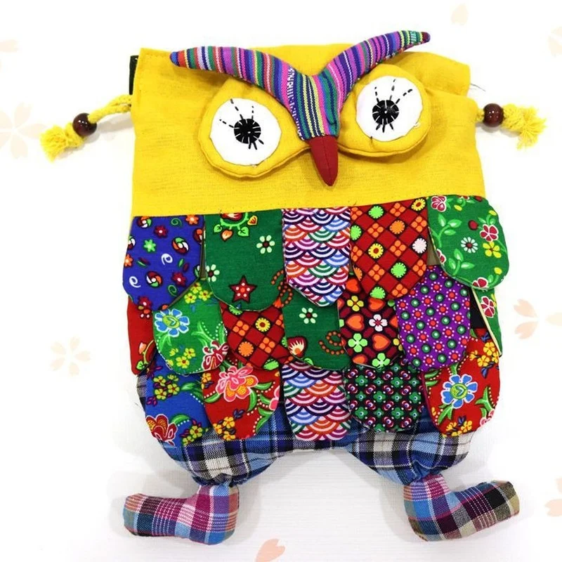 

Маленький винтажный уникальный рюкзак в китайском национальном стиле с этнической вышивкой холщовый Детский рюкзак