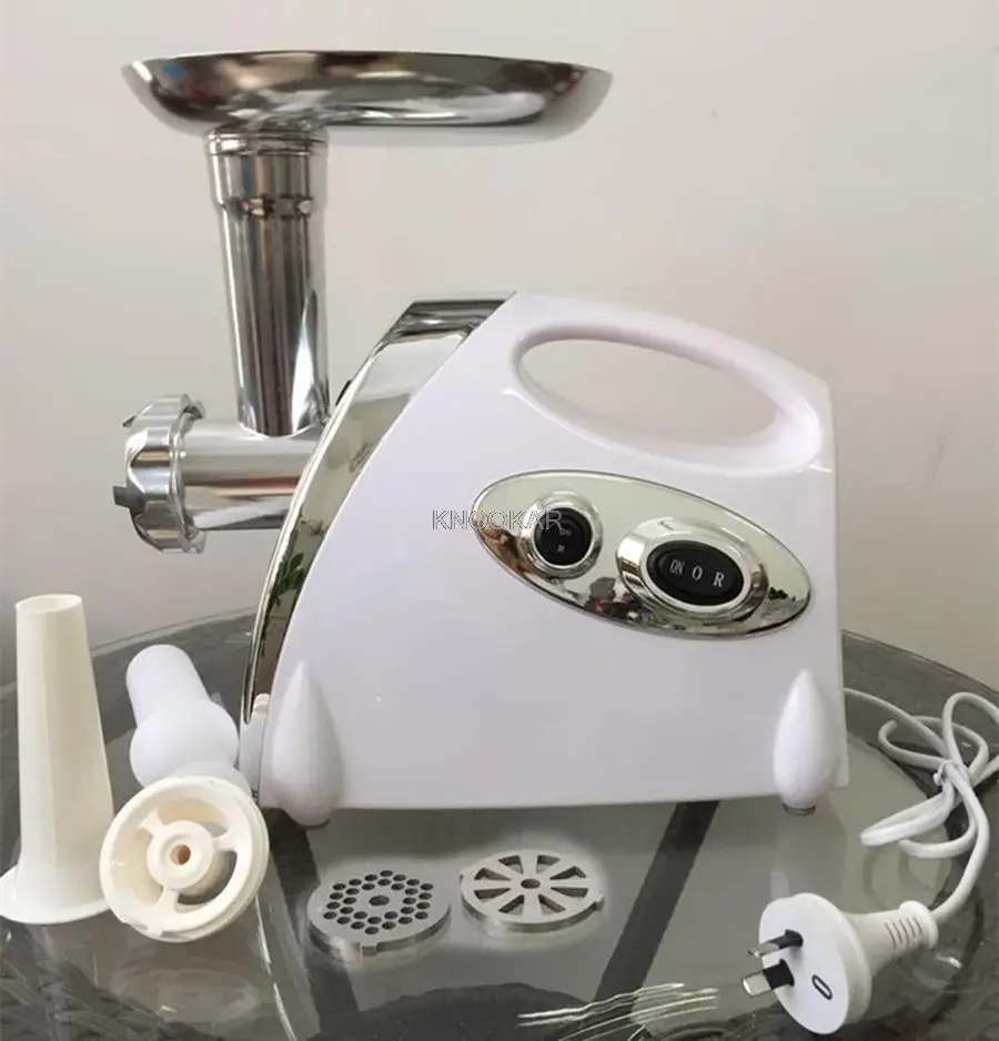 Бытовая электрическая мясорубка колбасная фаршировочная машина Тяжелая бытовая