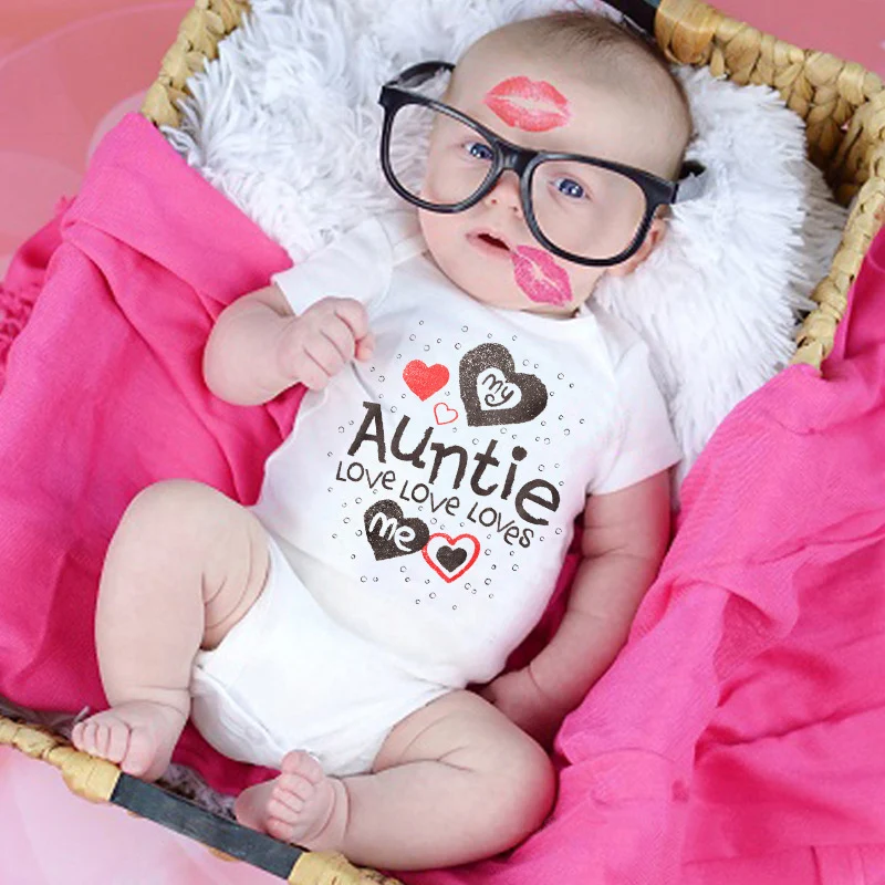 MPANDA Baby Girls Clothes Boys Newborn Aunt Uncle Bodysuit For Newborn children's jumpsuit Cotton onesie Baby Girl Romper Aunty