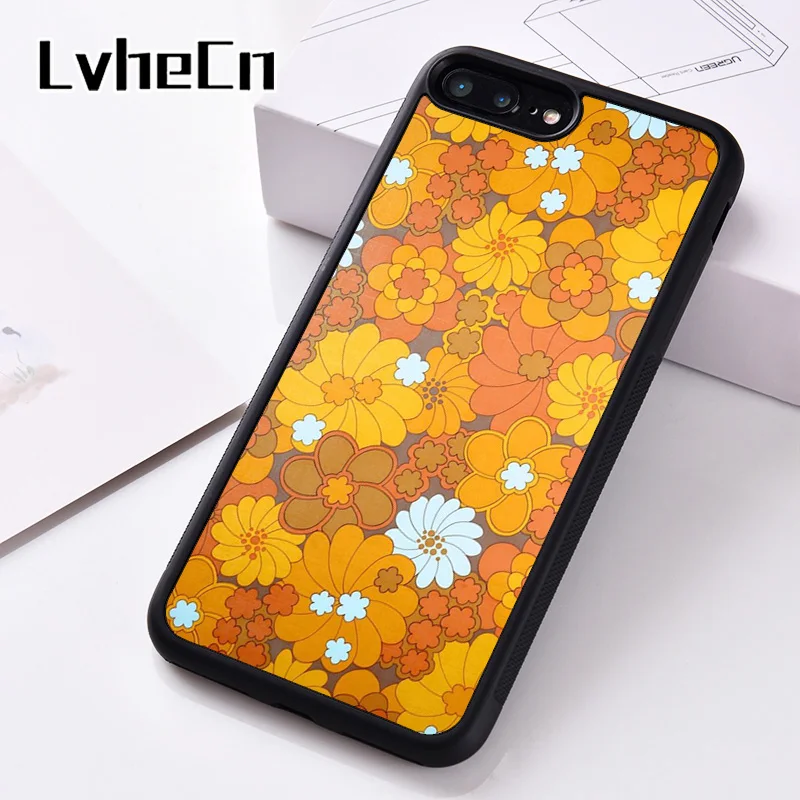 LvheCn силиконовый резиновый чехол для телефона iPhone 6 6S 7 8 Plus 5 5S SE X XS XR 11 12 MINI PRO MAX 70s с