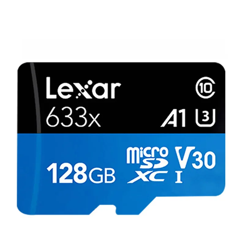 Lexar карта памяти 32 Гб 633X Micro SD Card 64 Гб 128 256 SDXC 95 МБ/с. TF карты флэш-накопитель для ноутбука - Емкость: 128GB