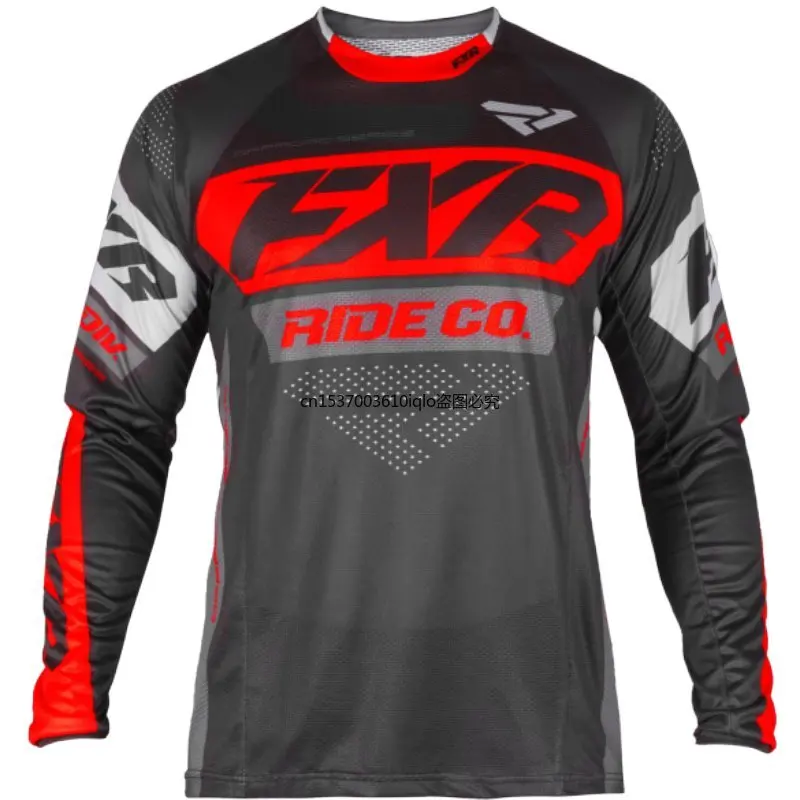 

2021 NEW FXR Motocross Shirt Motorcycle Jacket Off-road T-shirt Ride Bicycle Long-sleeve Jersey Moto Jaquetaelectric Motorcycle