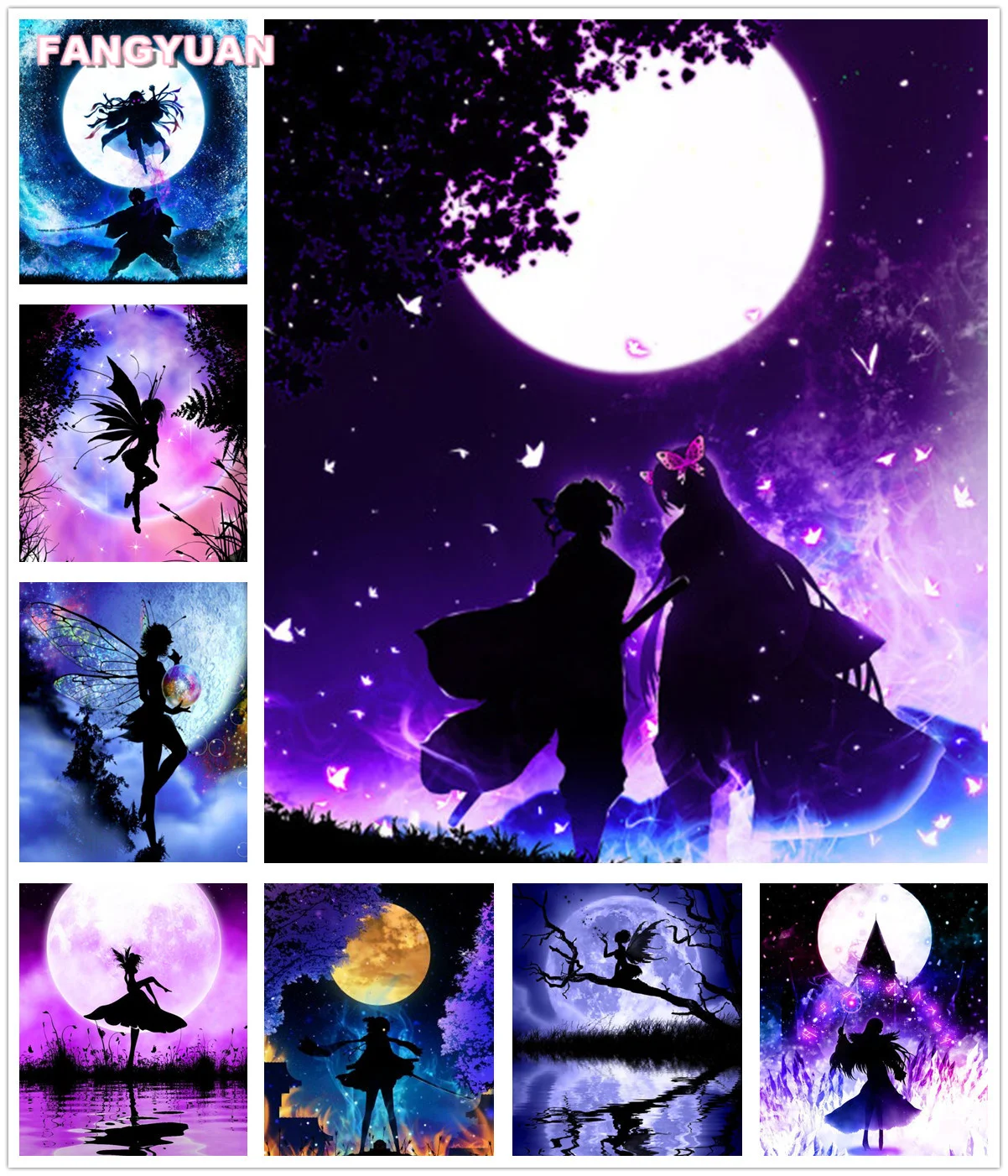 Набор для алмазной вышивки Бабочка картина 5D сделай сам с мотивом Фэнтези