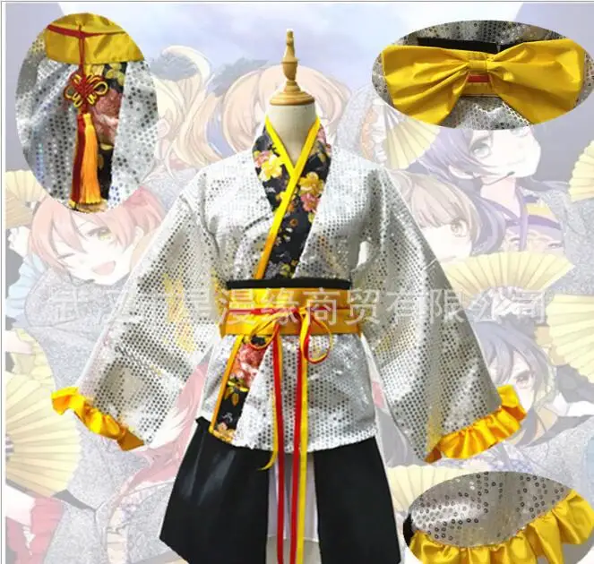 Все члены любят Косплей костюмы ангельский Ангел Lovelive нисикино Маки минами