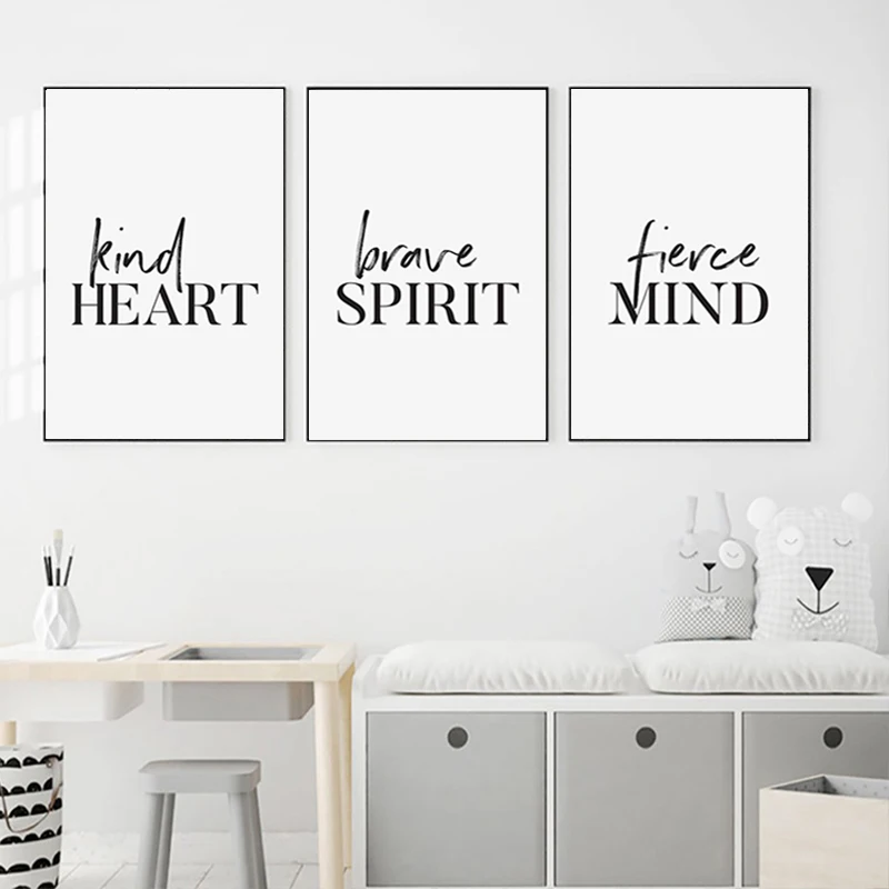 Минималистичный настенный художественный постер черно белая холщовая картина