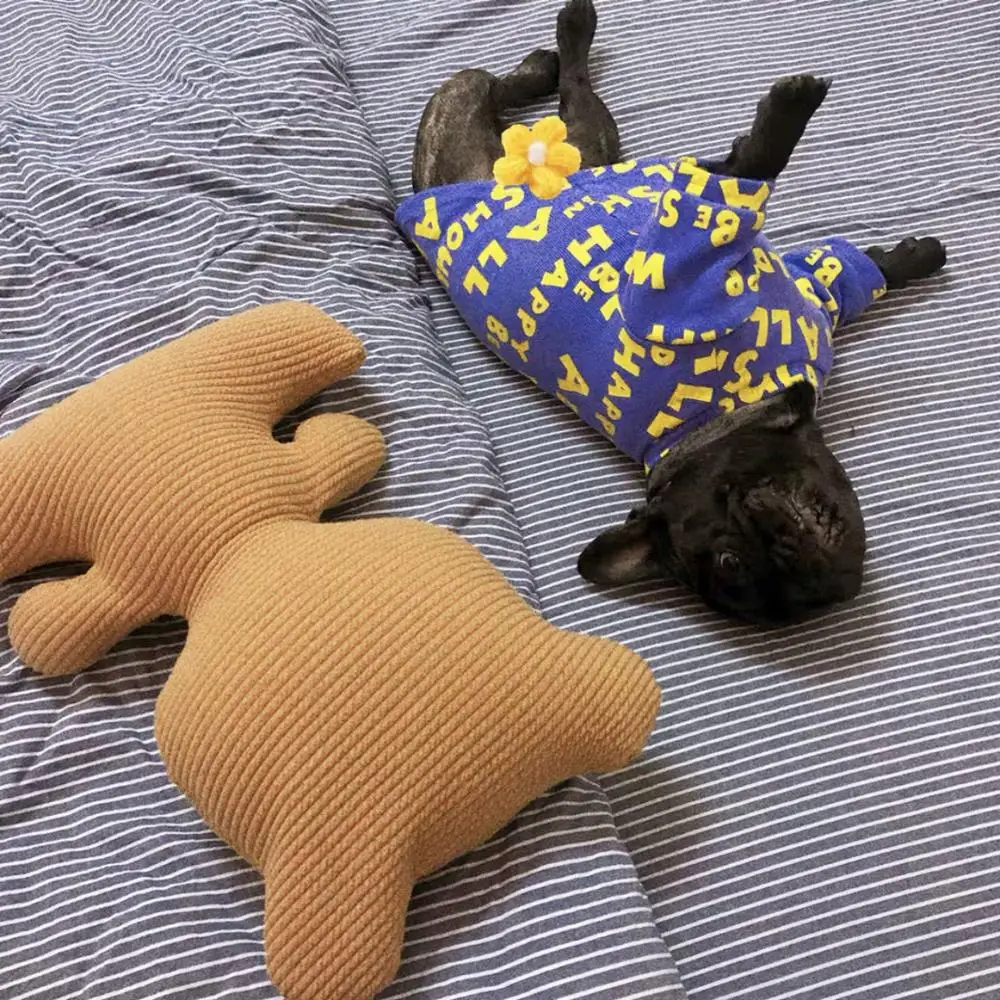 Трикотажное нижнее белье для французского бульдога одежда собак щенков пальто с