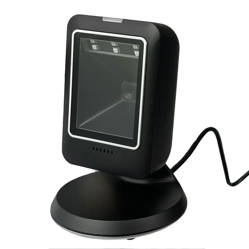 Считыватель штрих-кодов HBAPOS всенаправленный 1D 2D Настольный сканер