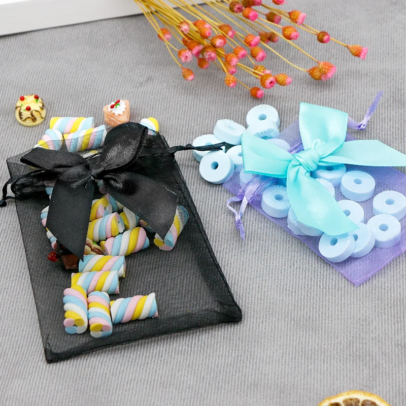 20 шт. мешочки из органзы с бантом | Дом и сад