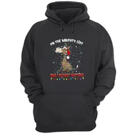 goat on the naughty list and i regret nothing christmas unisex hoodie