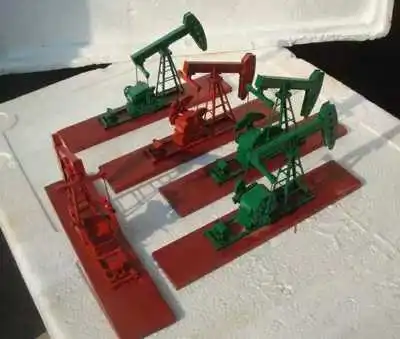 Настольное ремесло насосная установка, нефтяная полевая насосная установка, нефтяная модель, нефтяная промышленность сувенир