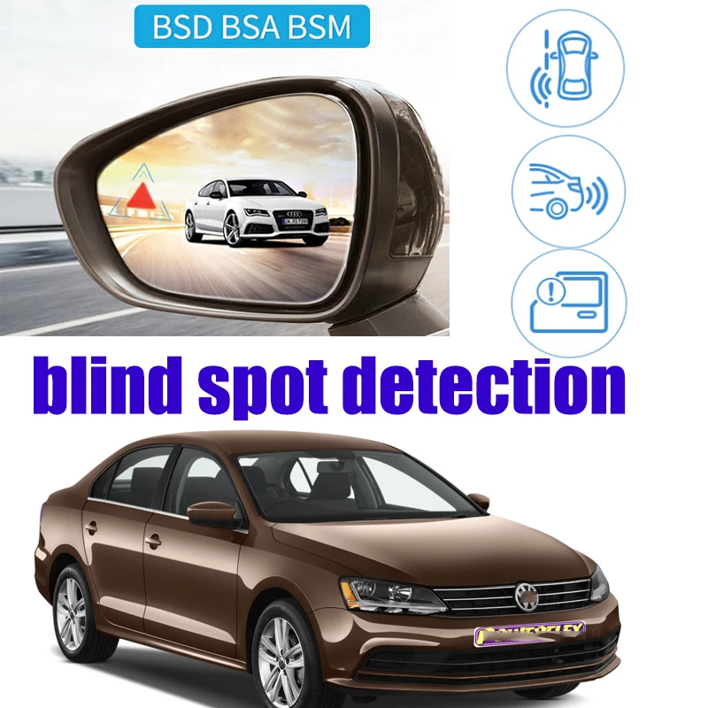 

Для Volkswagen VW Jetta A6 2011 ~ 2018 автомобильный BSD BSA BSM предупреждающий о слепой зоне заднее зеркало с оповещением Обнаружение радаром