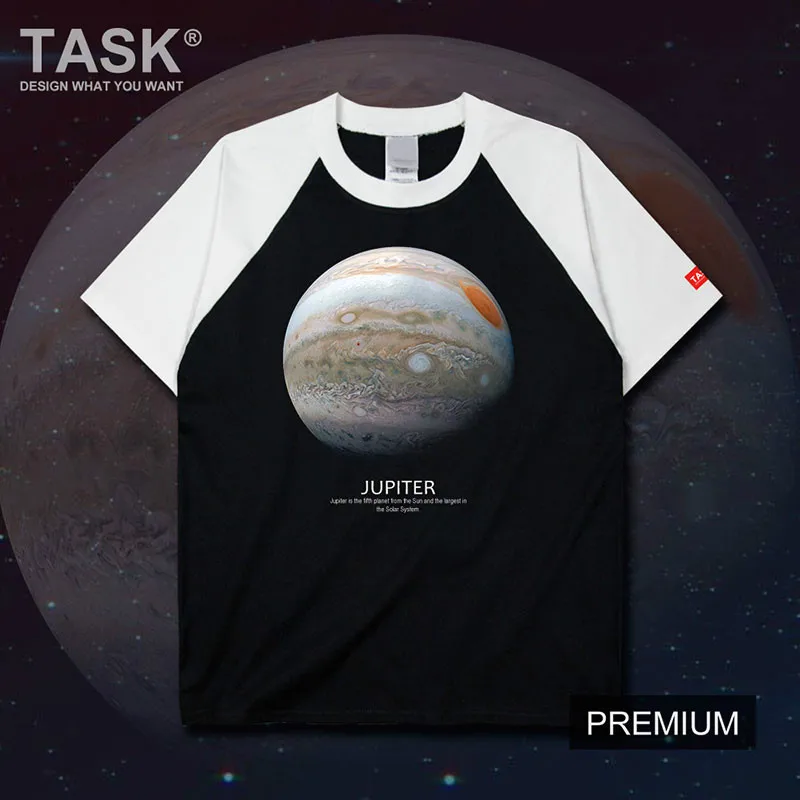 

Outer Space The Eight Planets Jupiter Universe Celestial Body T-Shirt Summer Cotton Short Sleeve O-Neck Unisex T Shirt New S-3XL