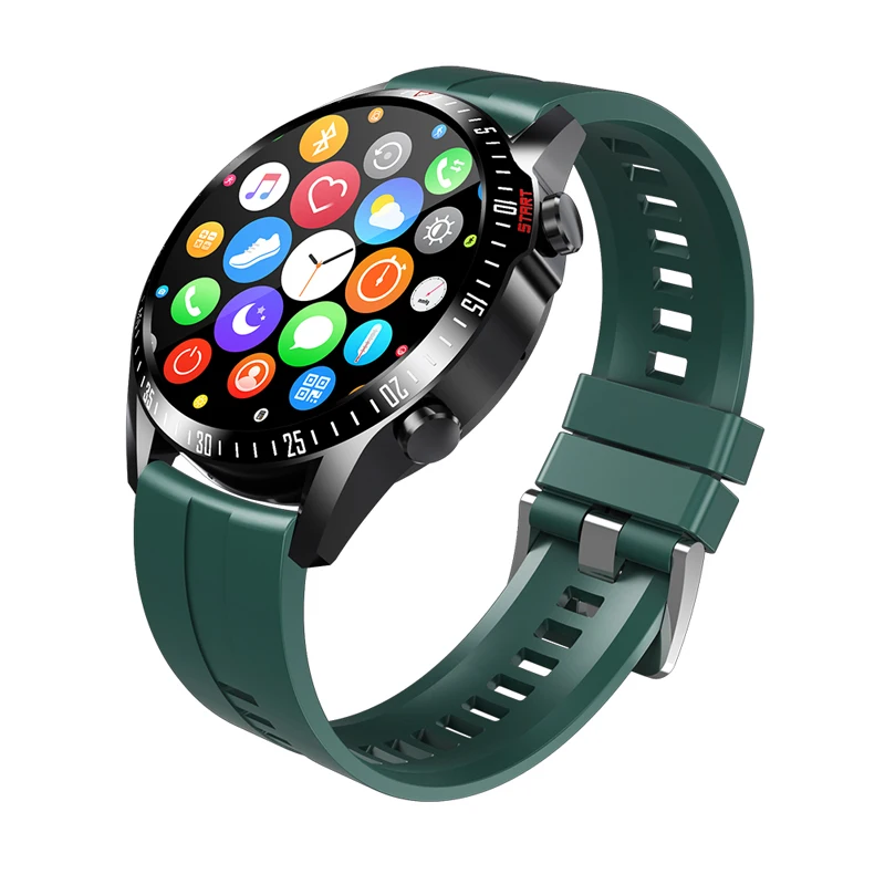 2021 New Women Smart Watch Men 1.28 Full Touch Screen Heart Rate Blood Pressure Bluetooth Call for Android IOS | Электроника
