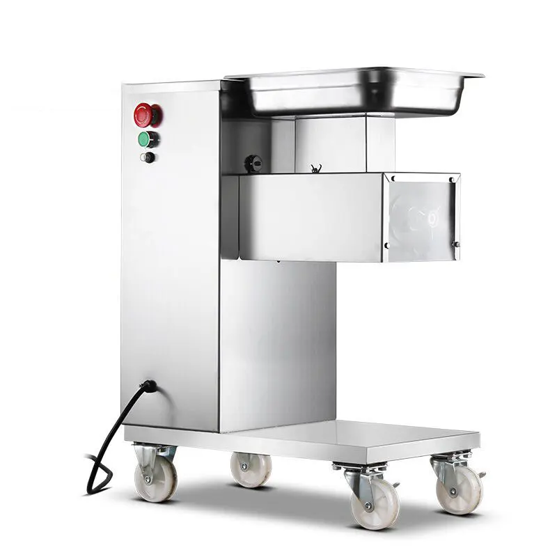 500 кг/ч Макс. Выход Мясорубка промышленная ломтерезка машина для резки мяса из