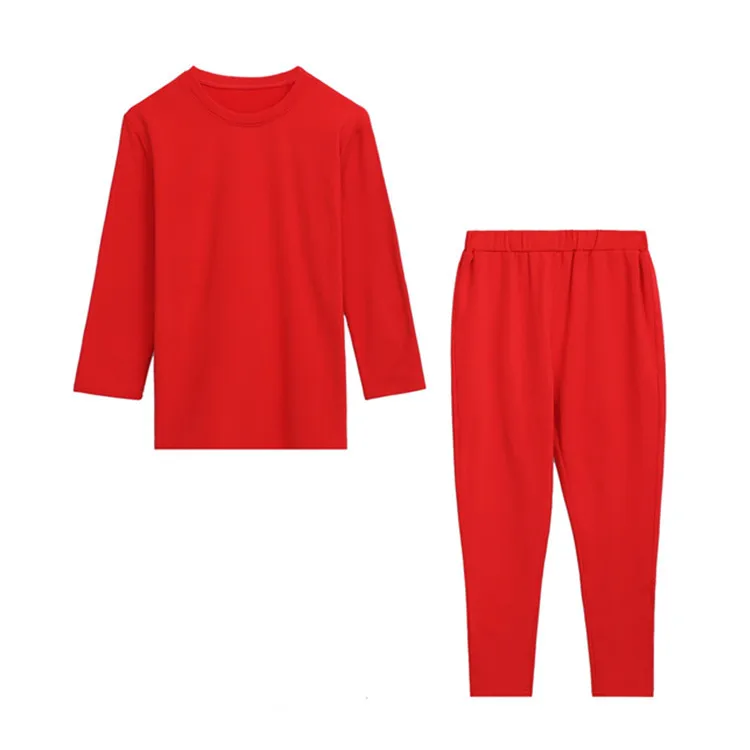 Женские длинные кальсоны на осень-зиму одежда из двух предметов теплый костюм 7XL