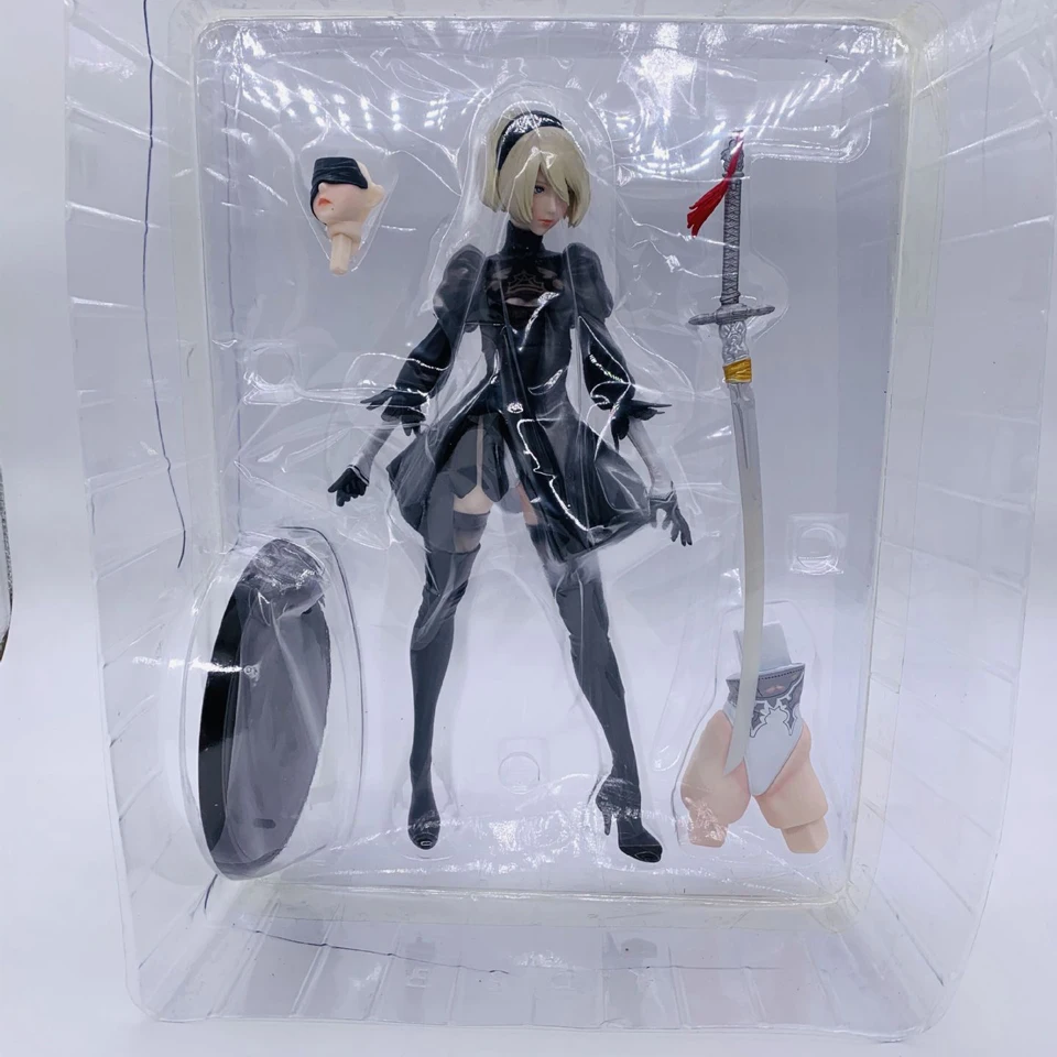 2B DX No Box Tronzo фигурка NieR Automata jorha № 2 Тип B 2B сексуальная фигурка ПВХ модели Аниме NieR Automata 2B коллекция Figural игрушки - Цвет: 2B DX No Box