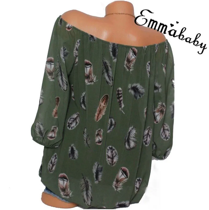 

Flroal Boho Beach Summer Clothes V Neck Chiffon Women Tops and Blouses Elegant Long Sleeve Casual Loose Shirts blusa feminina