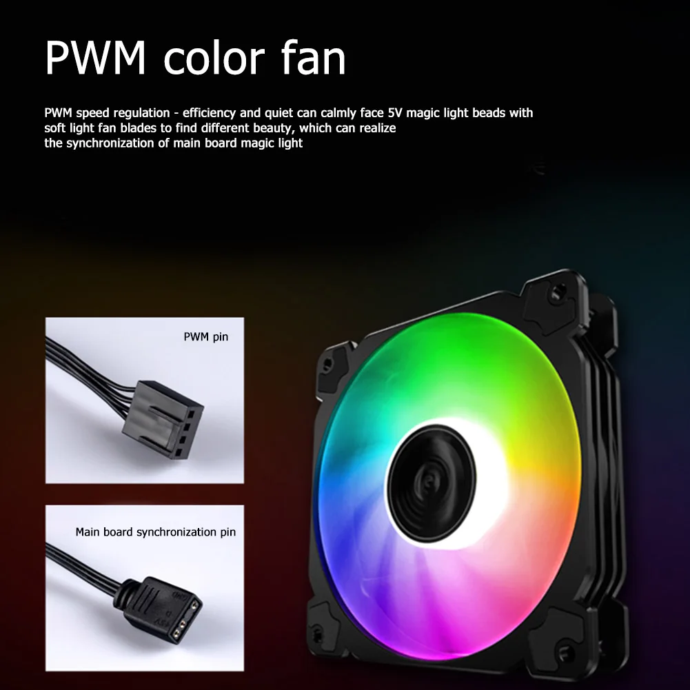 Вентилятор охлаждения процессора Jonsbo CR1400 PWM 4Pin RGB-подсветка 4 тепловые трубки