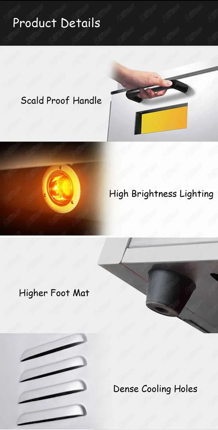 EP1AT электрическая Однослойная Печь Для Выпечки Пиццы с таймером для