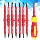 Многофункциональная Изолированная электрическая отвертка, 7 шт.компл.