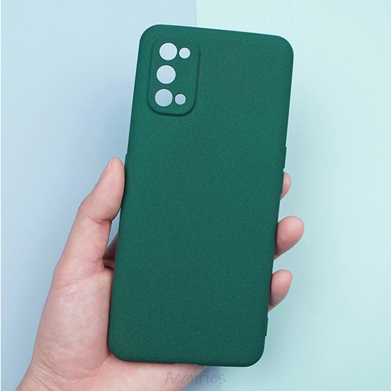 sandstone thin matte phone case for oppo realme 7 6 5 8 pro c3 xt find x2 lite x50 x7 pro soft back cover cases on real me 7 5g free global shipping