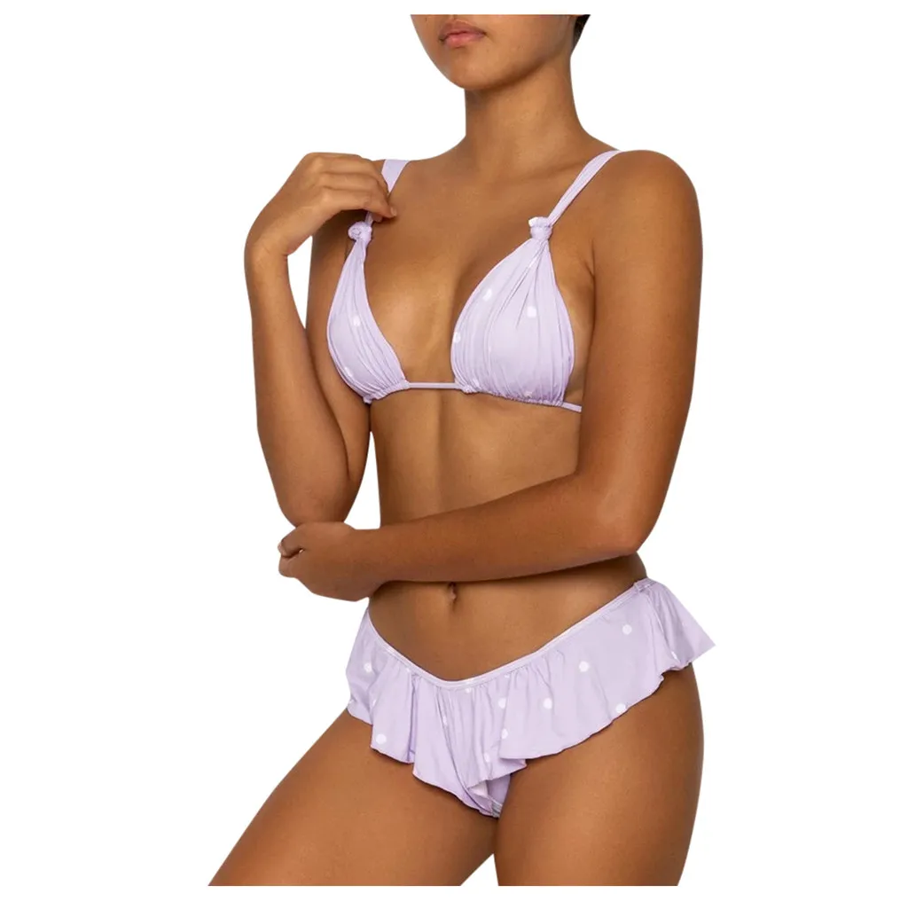 Бикини SAGACE женское Бандажное с чашками пуш-ап 2020 |