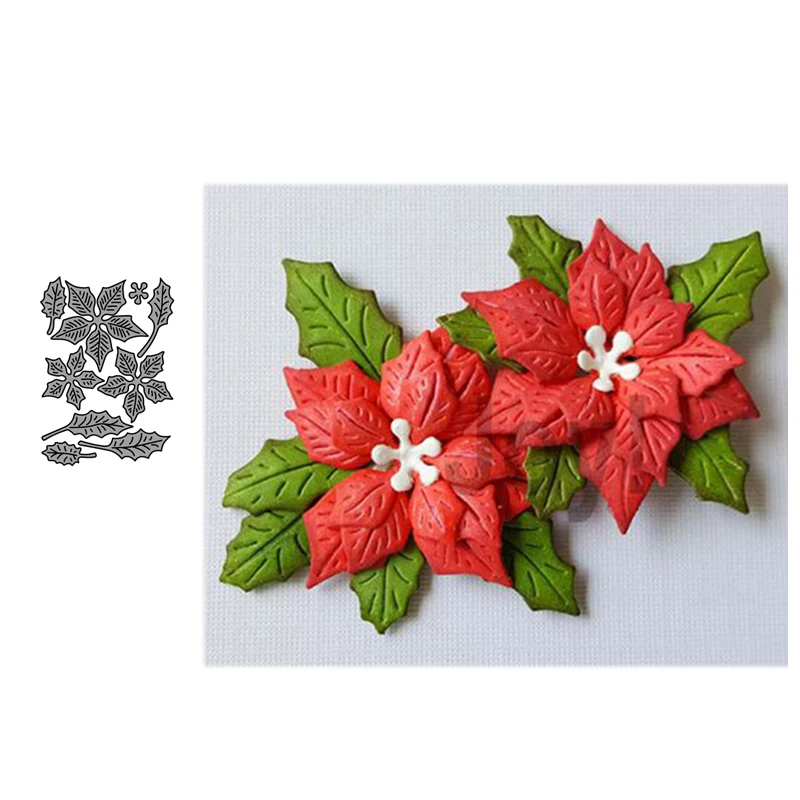 

JC Metal Cutting Dies Leaves Flower DIY Scrapbooking Handmade Tool Punch Shape Stencil Craft Mold Mould Model Decor New Design