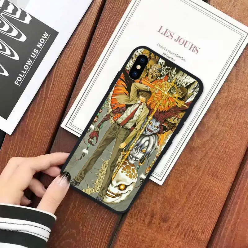 

Japan anime Death Note Ryuk kira Phone Case for iPhone 11 12 mini pro XS MAX 8 7 6 6S Plus X 5S SE 2020 XR