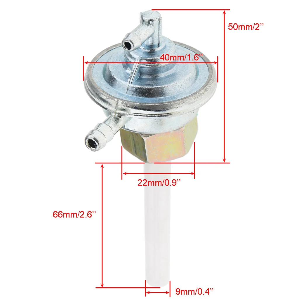 Fuel Switch Pump Valve Petcock For GY6 50cc 125cc 150cc 250cc Moped ATV | Автомобили и мотоциклы