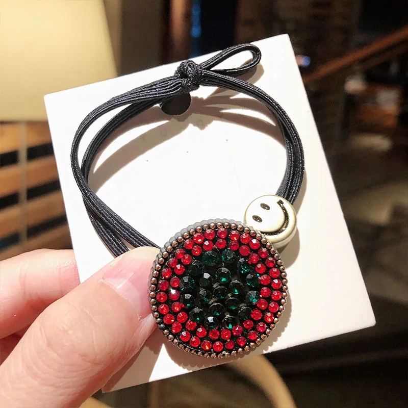 Женские блестящие стразы богемные эластичные резинки для фиксации волос