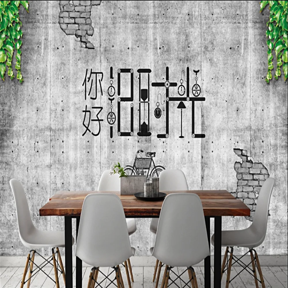 Изготовитель Milofei на заказ цементная стена Здравствуйте старое время фон обои