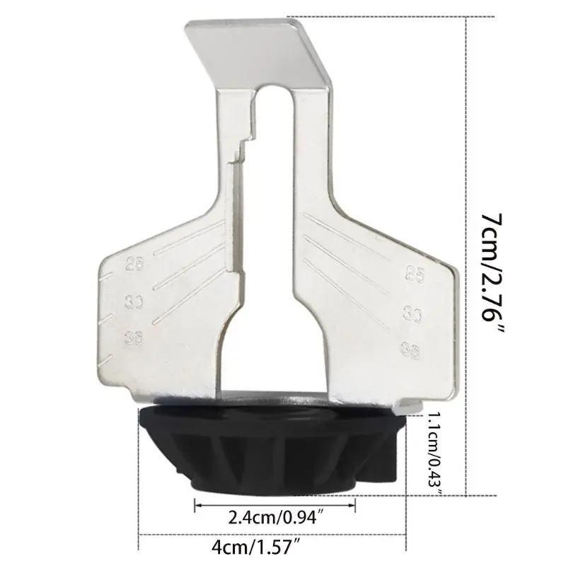 

Chain Saw Tooth Sharpening Attachment Sharpener Guide Drill Adapter Power Grind