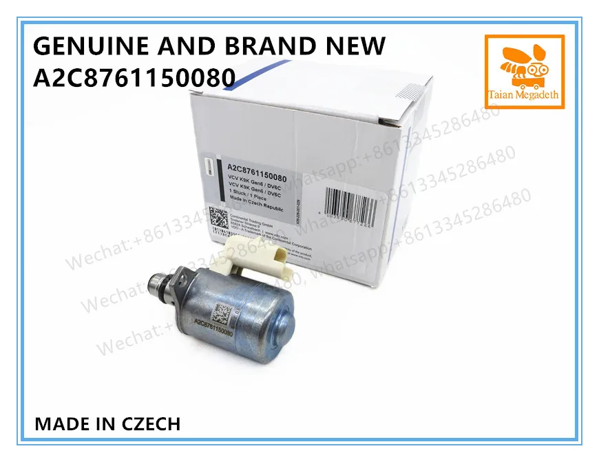 Подлинный и новый дизельный топливный насос VDO клапан управления VCV A2C8761150080 для